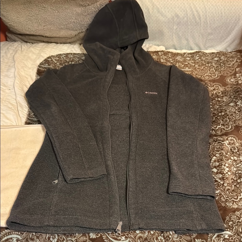 Columbia Women's Gray Hooded Jacket